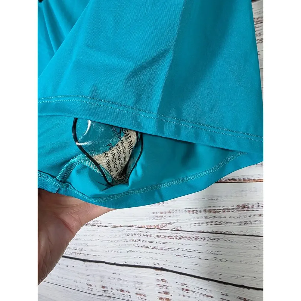 Kim Gravel X Swimsuit tankini w swim shorts womens size 14 NEW
